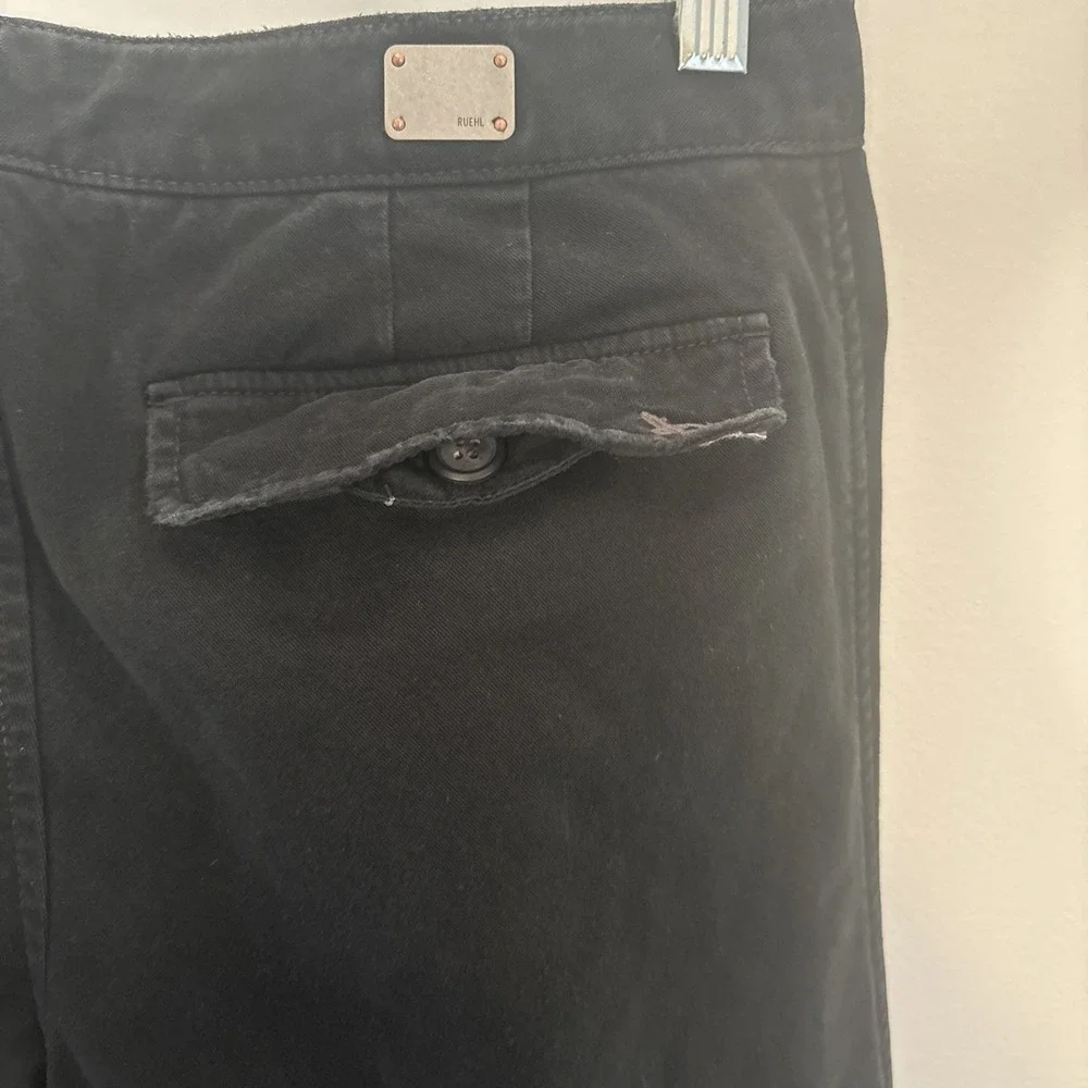 Ruehl 925 Womens Size 6 Long Pants Bootcut Pockets VTG Y2K NYC Preppy Academia